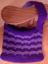 Wave Crochet Bag - Small